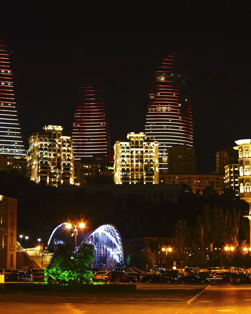 Baku by night