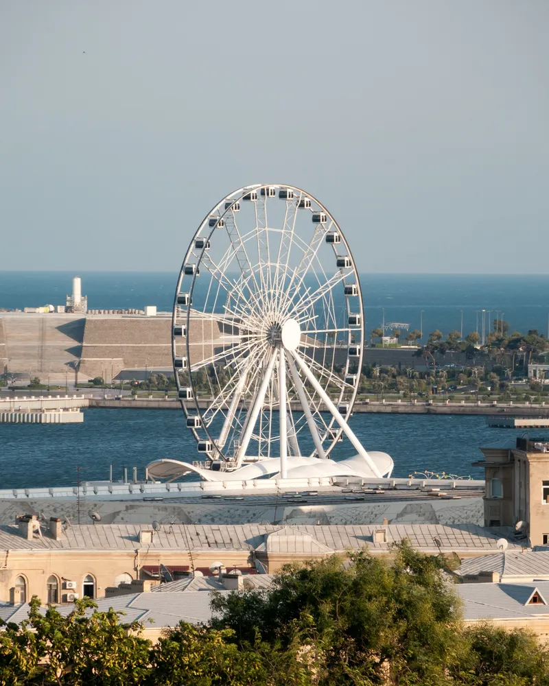 The Caspian seafront