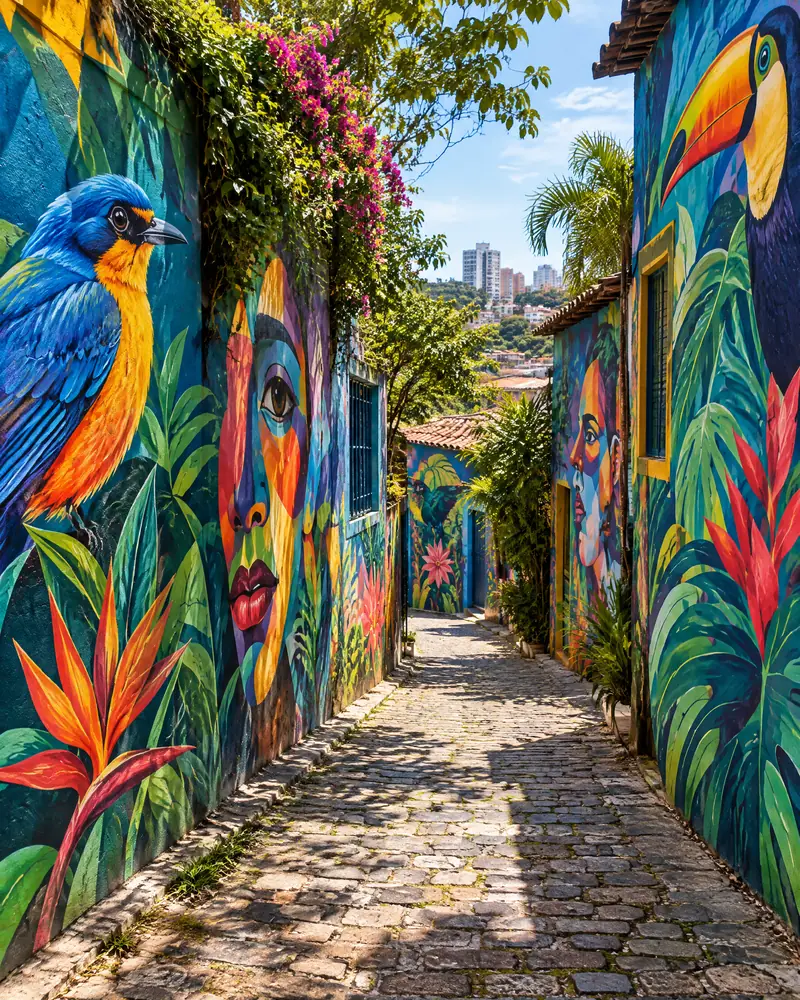 Street art in São Paulo