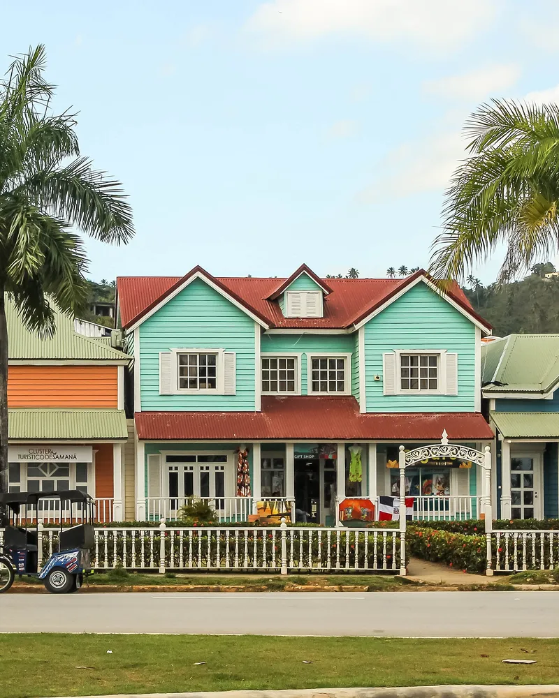 The colourful houses of Samaná