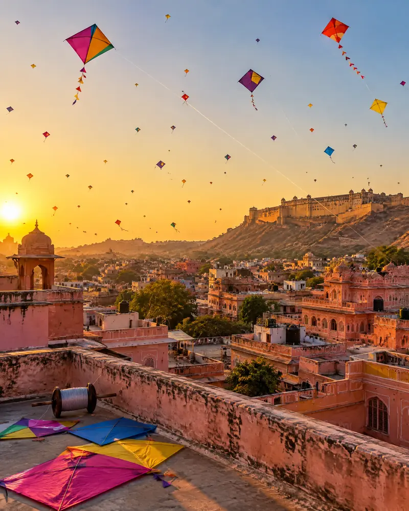 Kite season in Jaipur
