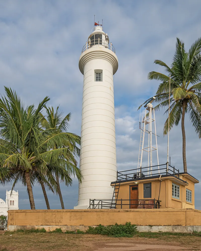 The lighthouse of Galle Fort